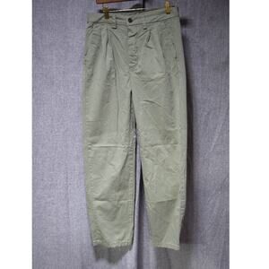 Amendi Pleated Chino Pants Green Size 30x30